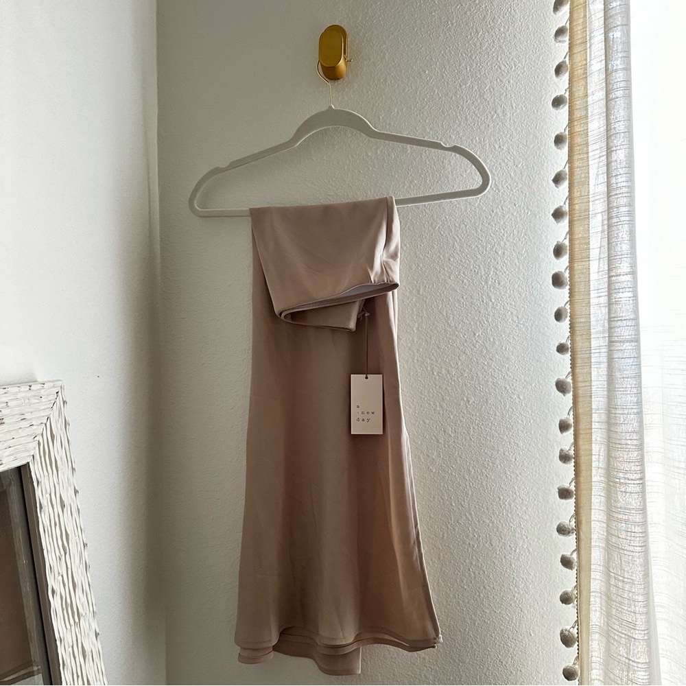 Women's A-Line Midi Slip Skirt - A New Day™